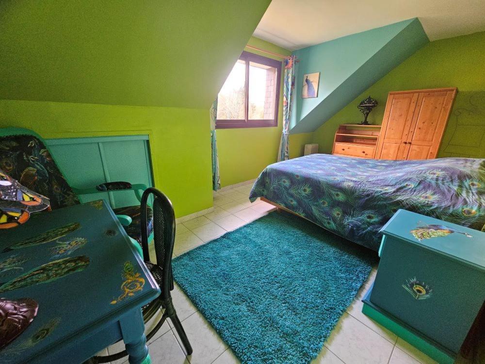 Bed and Breakfast Le Domaine Des Sources Landévant Esterno foto